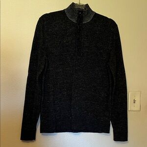 Theory Mens Black Sweater